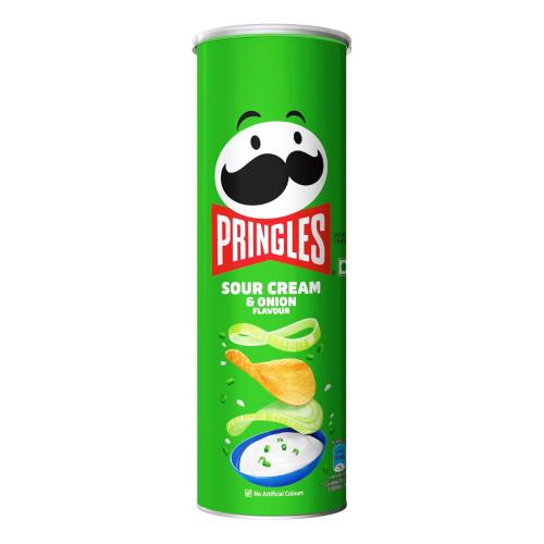PRINGLES SOUR CREAM &amp; ONION 102G